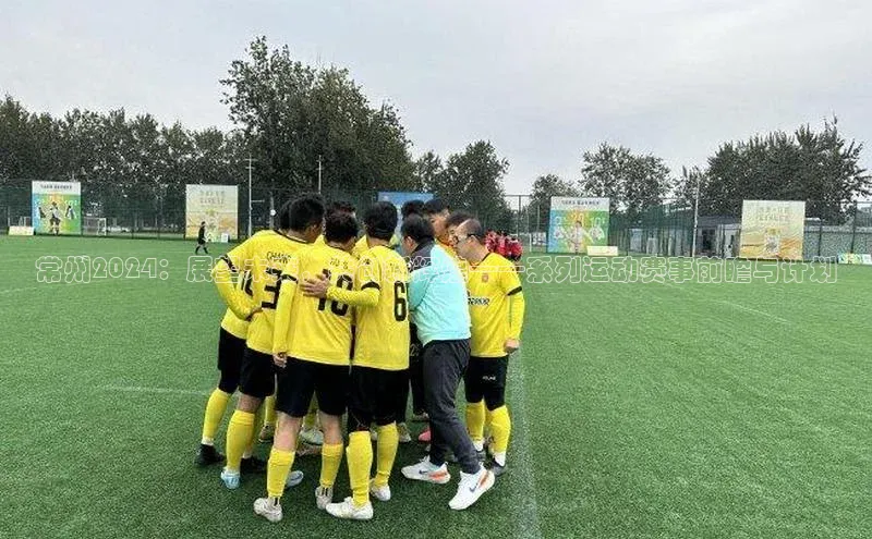 常州2024：展望未来，共创新辉煌——系列运动赛事前瞻与计划